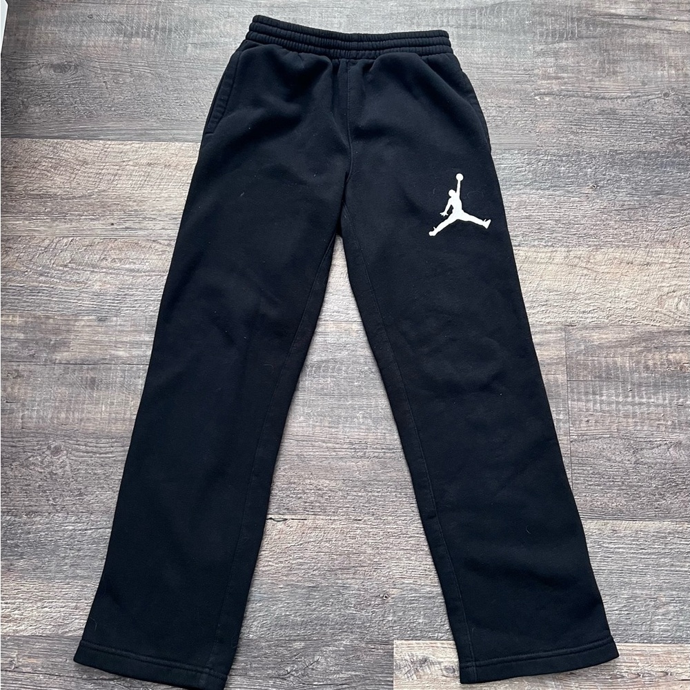 Kids Black Jordan Jogger Pants